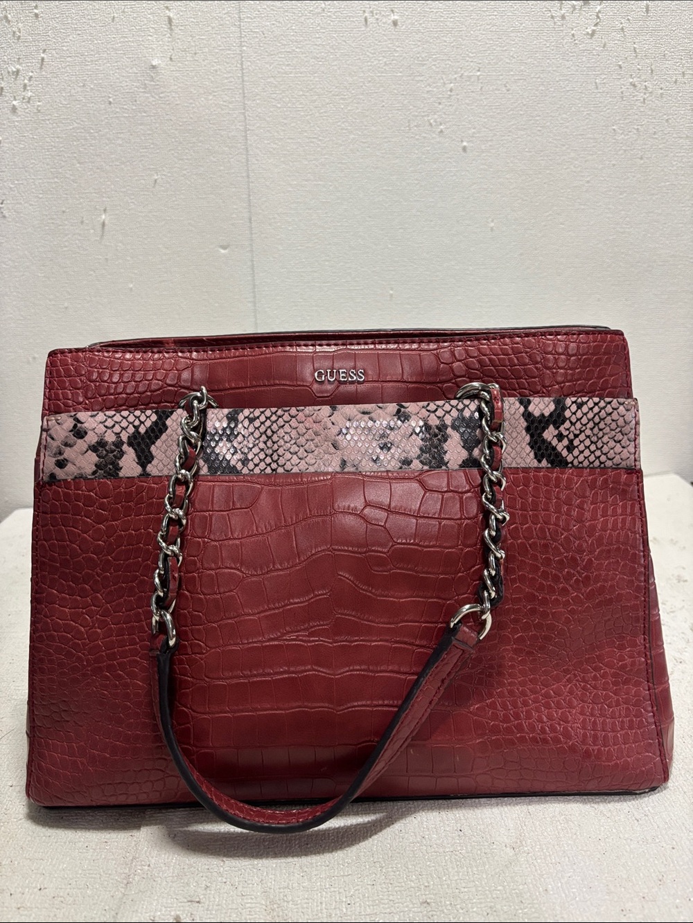 GUESS Red Tote
